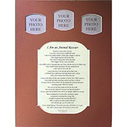 I am an Animal Rescuer Matted Verse *DISCONTINUED ITEM ONLY 1 AVAILABLE*