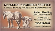 Custom Business cards- Engraved Farrier design