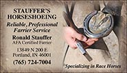 Custom Business Cards - Hand and Hoof design