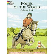 Ponies of the World Coloring Book