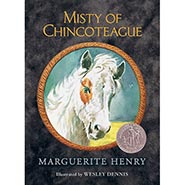 NEW! Marguerite Henry Misty of Chincoteague Hardcover Reprint *FLAWED*