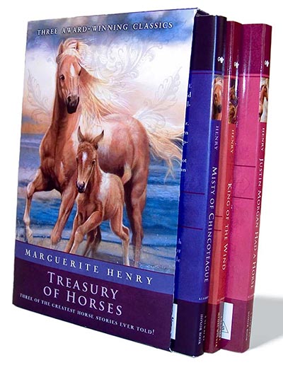 NEW! Marguerite Henry  Favorites Collection Boxed Set of 3 Softcover books