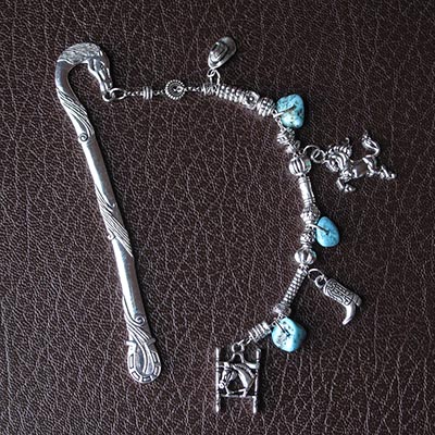 Western Book Jewelry Bookmark NEW!