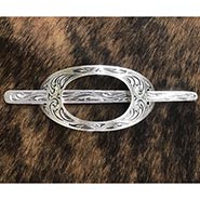 Engraved Silver Stick Barrette *NEW!*