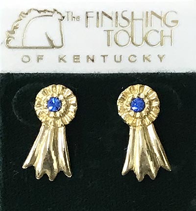 Blue Ribbon Earrings *ONLY 1 AVAILABLE*