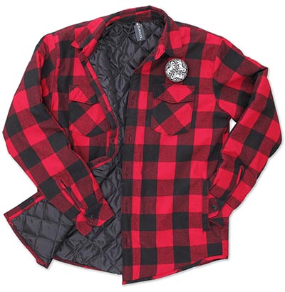 Buffalo Plaid Flannel Shirt Jacket