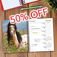 2025 What Horses Teach Us Day Planner / Weekly Engagement Calendar *HALF PRICE WHILE SUPPLIES LAST*