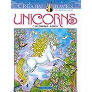 Creative Haven Unicorns Coloring Book