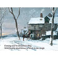 Coming Near is Christmas Day Blacksmith Shop - Package of 10 Cards