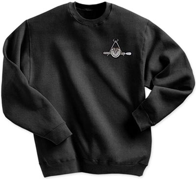 Trimming Tools Black Crew Sweatshirt