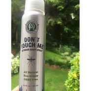 DON'T TOUCH ME Outdoor Body Spray Repels Bugs