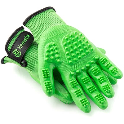 HandsOn Grooming Gloves