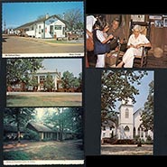 Lot of 6 Vintage Plains Georgia and President Carter Postcards *ONLY 1 SET AVAILABLE*