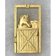 Large Mare and Foal Stall Door Pin *ONLY 1 AVAILABLE*