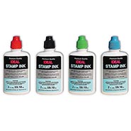 Rubber stamp refill ink BLACK