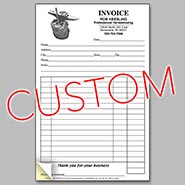 CUSTOM Invoice Pads - Hammer & Anvil Design