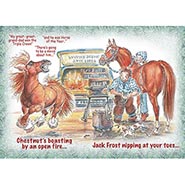 Chestnuts Boasting Jack Frost Farrier - Package of 10 Cards