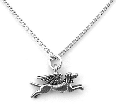 Angel Dog Necklace