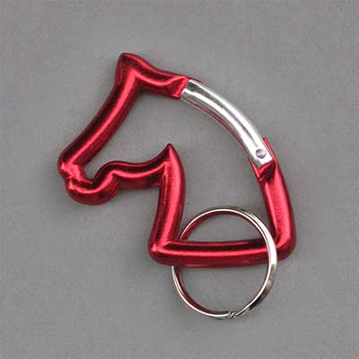 Horsehead Carabiner Keychain *DISCONTINUED - LIMITED QTY AVAILABLE*