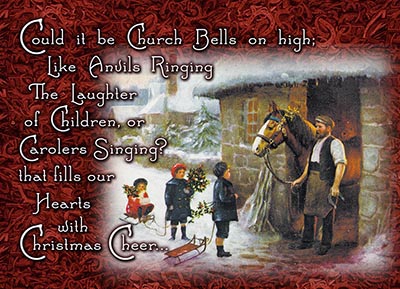 Like Anvils Ringing Blacksmith Shop  - Package of 10 Cards