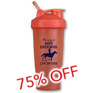 The way to Avoid Housework is to LIVE OUTSIDE Blender Bottle Protein Powder Shaker Cup *75% OFF*