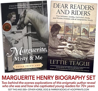 NEW! Set of 2 Marguerite Henry Biographies - Dear Readers and Riders - Marguerite, Misty and Me