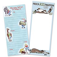 Set of Two Funny Note Pads