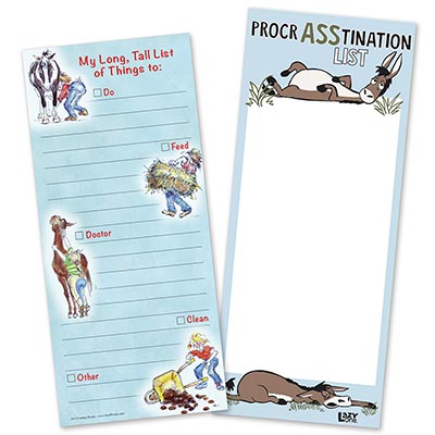 Set of Two Funny Note Pads