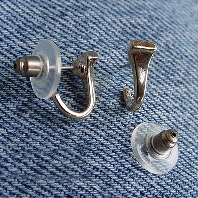 Horseshoe Nail Hoop Earrings