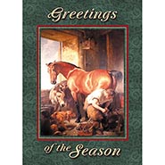 Shoeing the Bay Mare - Pkg of 10 Cards