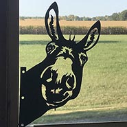 Metal Donkey Silhouette *NEW!*