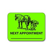 Farrier NEXT APPOINTMENT Reminder Sticker