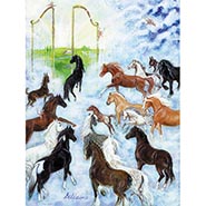 Pearly Gates Sympathy Cards - Package of 6