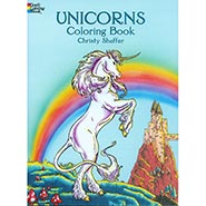 Unicorns Coloring Book by Christy Shaffer