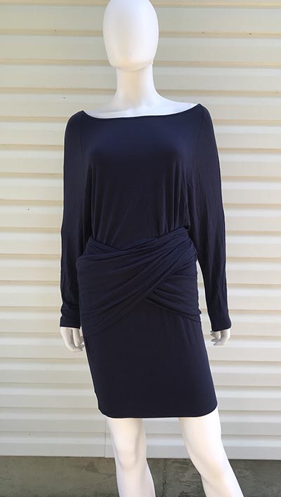 Venus Navy Belted Dress  *ONLY ONE SET AVAILABLE - SIZE S*