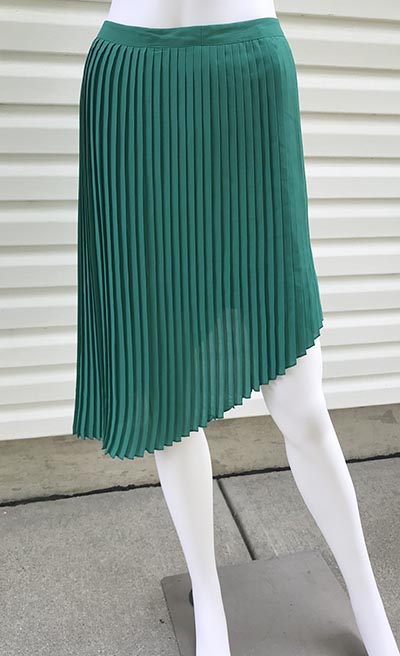 Venus Pleated Emerald Skirt *HALF PRICE ONLY 1 AVAILABLE*