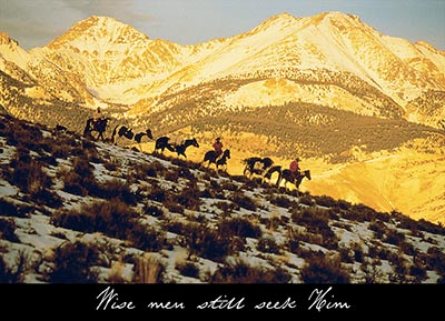 Wise men still seek Him - Pkg of 10 Cards FOR BUSINESS *HALF PRICE* $4.98