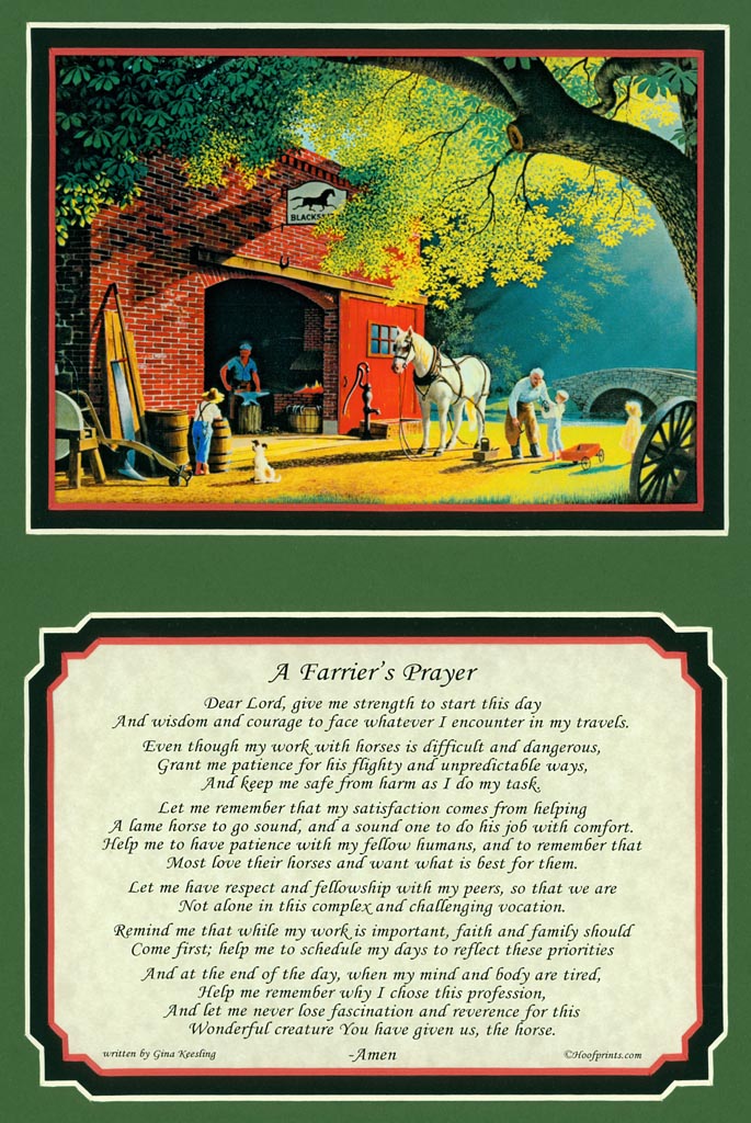 Farriers' Prayer