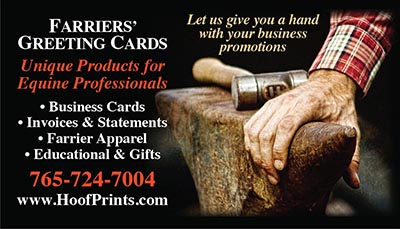 Custom Business Cards - Anvil & Hand design